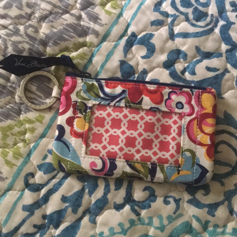 Vera Bradley key and card holder